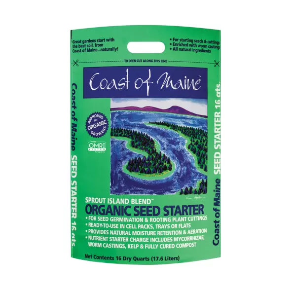 Coast of Maine Sprout Island Seed Starter Soil, 16 qt