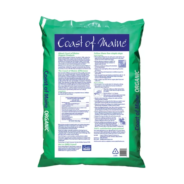 Coast of Maine Sprout Island Seed Starter Soil, 2 cf
