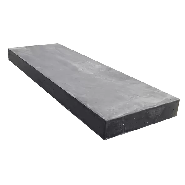 Smooth Alpine Paver, 12" x 36" x 2-1/2", Graphite, 24 ea/pallet