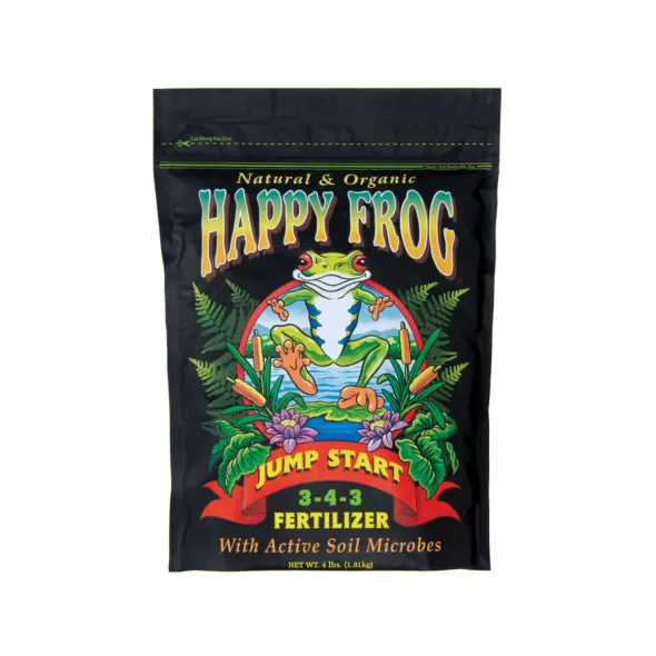 FoxFarm Happy Frog&reg; Jump Start with Mycorrhizae & Humic Acid, 3-4-3 Fertilizer, 4 lbs