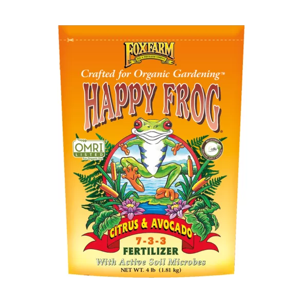 FoxFarm Happy Frog&reg; Citrus & Avocado Fertilizer, 4 lb bag