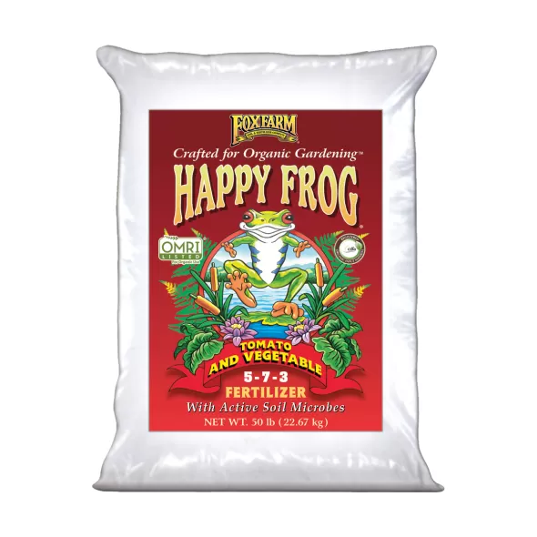 FoxFarm Happy Frog&reg; Tomato & Vegetable Fertilizer, 50 lb bag