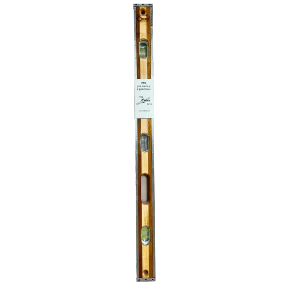 Crick 3 Piece Wood Level Green Vials 36"