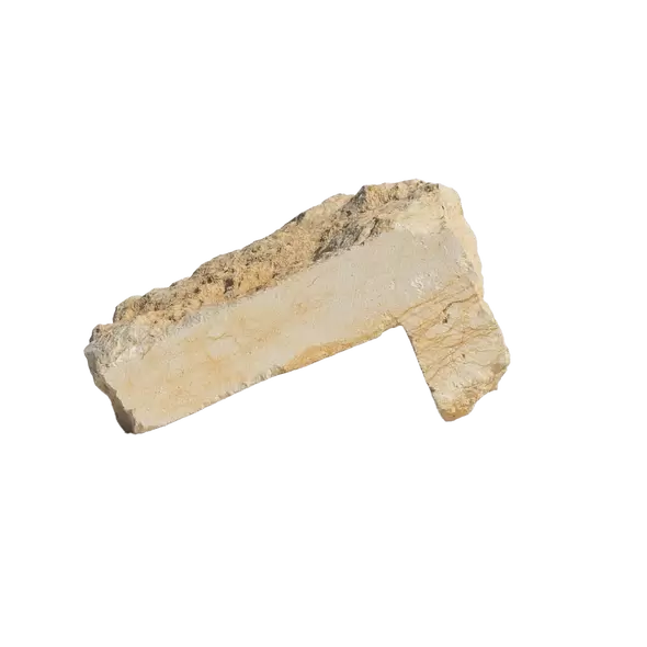 Nicotine Limestone Chop STB, Thin Veneer Corners, 4", 6", 8", 100 sq. ft./pallet