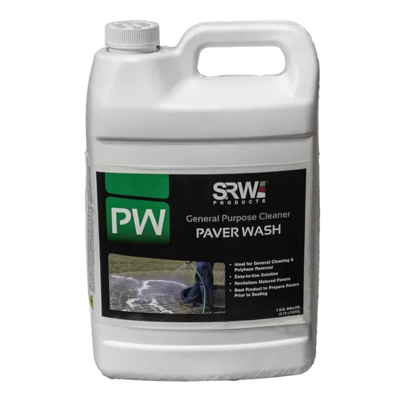 SRW Paver Clean Paver Wash 1 Gal | SSPW CTN