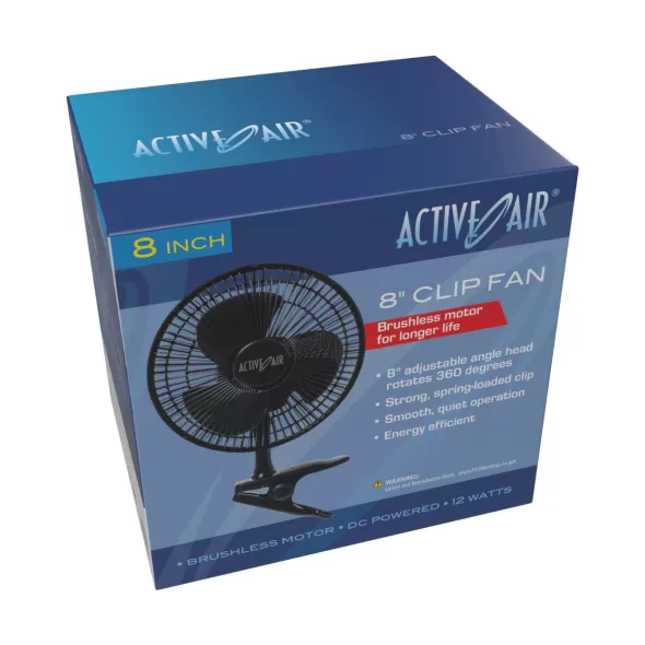 Active Air 8" Clip Fan, 10W