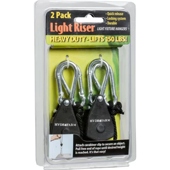 Hydrofarm Heavy Duty Light Riser, pack of 2