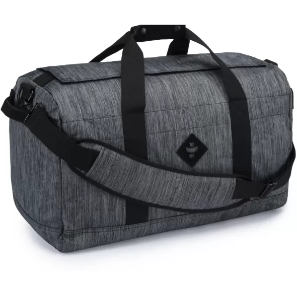Revelry Supply The Continental Large Duffle, Striped Black
