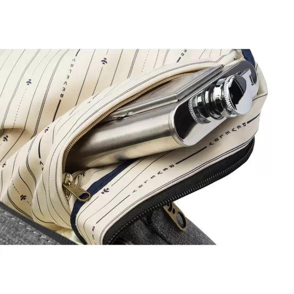 Revelry Supply The Escort Backpack, Striped Black