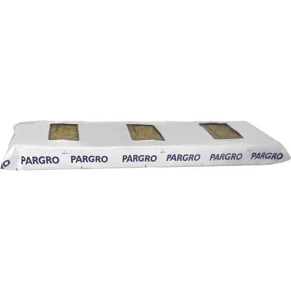 Pargro Slab 36" x 8" x 3", w/3- 10 x 10 precut holes, bag of 12