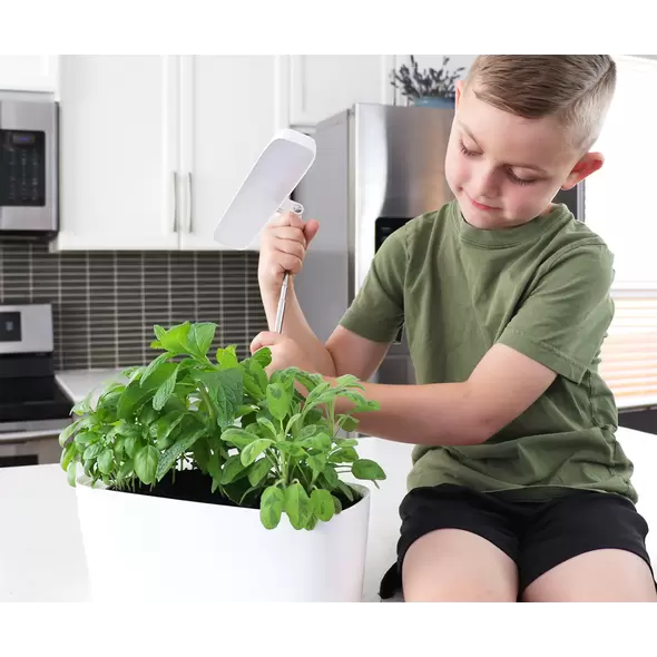 SunBlaster Nano Growlight Garden, w/ LED Grow Light, Timer and Adapter