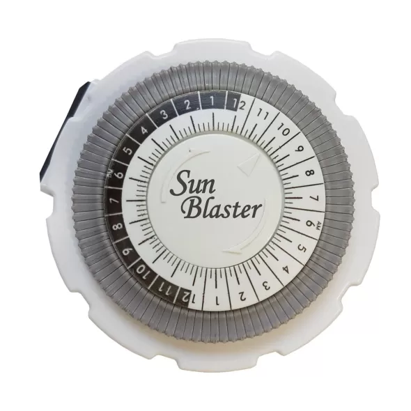 SunBlaster 24hr Analog Timer, Single Outlet, 15 Amp