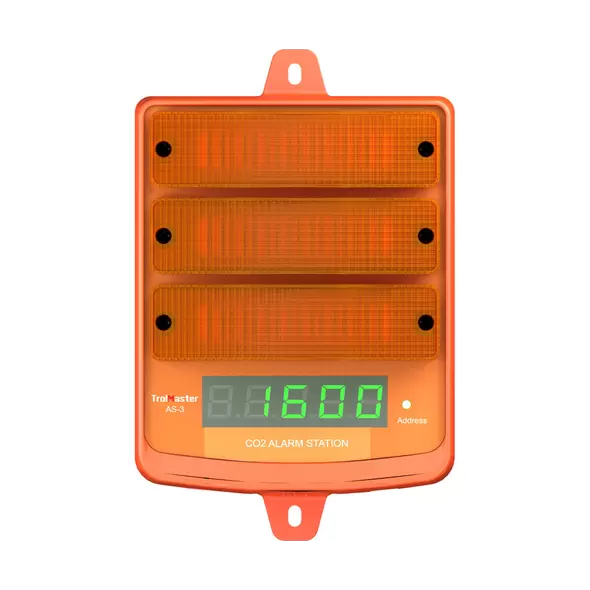 TrolMaster CO2 Alarm Station (Amber light) (AS-3)