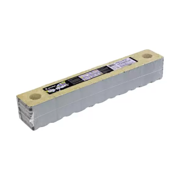 Grodan Delta 10 - 4 in Block 4 in x 4 in x 4 in w/ Hole (24CT)