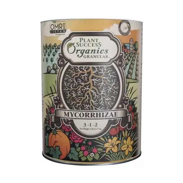 Plant Success Organics Granular Mycorrhizae 5 lb (1/Cs)