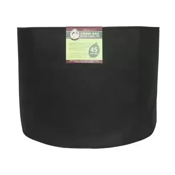 Gro Pro Premium Round Fabric Pot 45 Gallon (25/Cs)