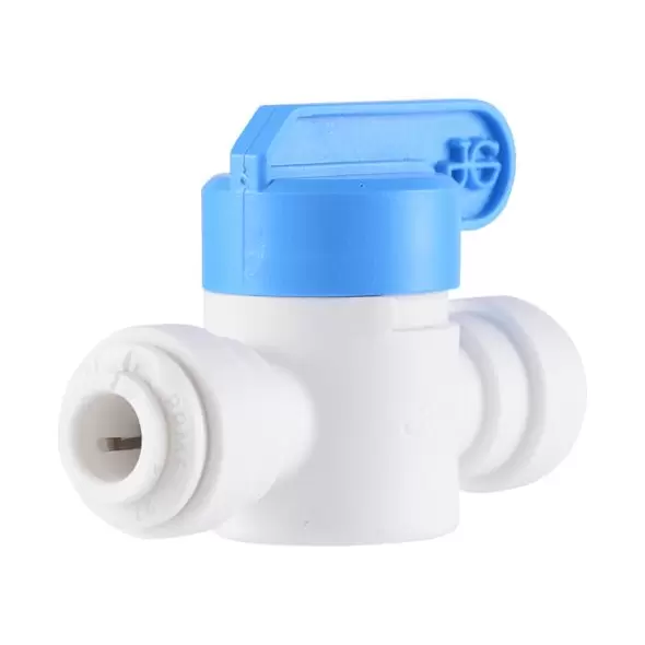 John Guest Inline Shut Off Valve - 1/4 in QC (1/pk)