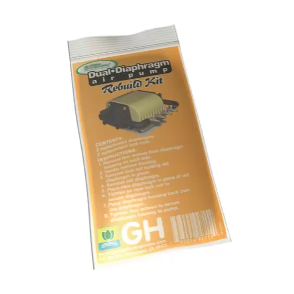 GH Dual Diaphragm Air Pump Rebuild Kit (5/Cs)
