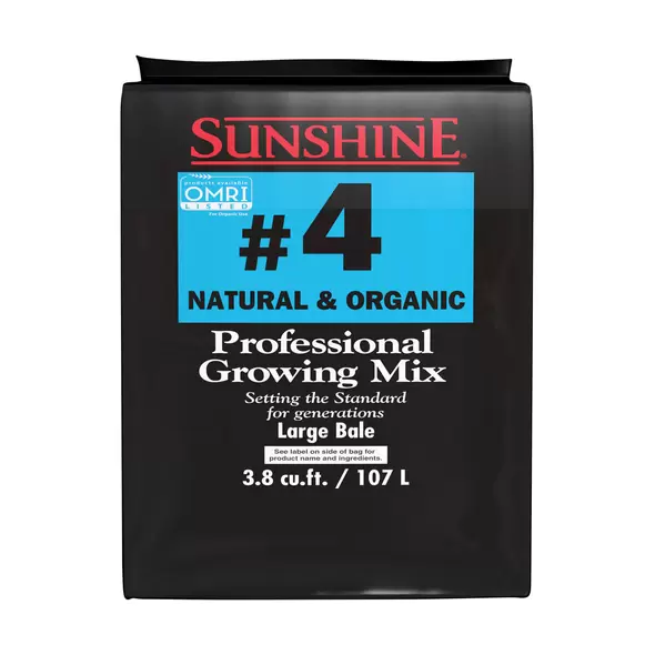 SunGro Horticulture Sunshine Natural & Organic Mix #4, 3.8 cu ft