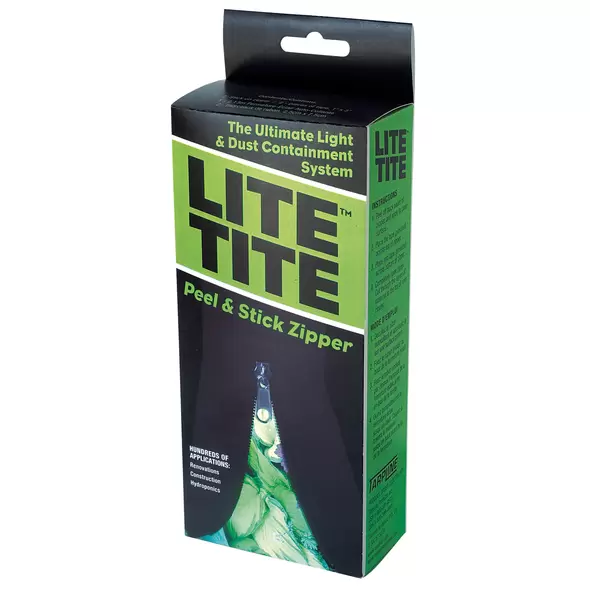 Tarpline USA Lite Tite Tarp Zip-Up, Black