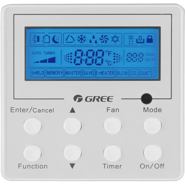 GREE XK41 Wired Controller with Backlight