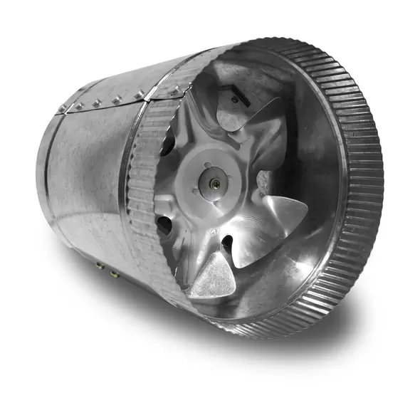 Vortex Powerfan VTA In-line tube axial 6'', 115V/1PH/60Hz, 210 CFM
