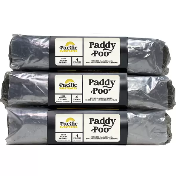 Pacific Substrates Paddy Poo&trade;, 4 lb bag