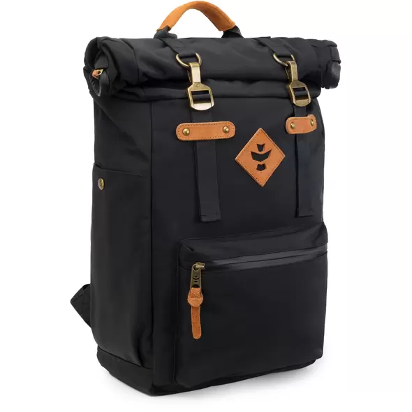 Revelry Supply The Drifter Rolltop Backpack, Black