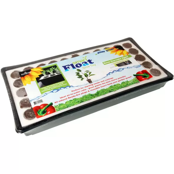 Jump Start Smart Float 55-Cell Grow Tray w/Plugs