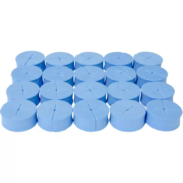 oxyCLONE oxyCERTS - 1 7/8", Blue, pack of 20