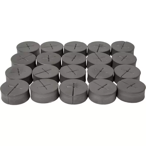 oxyCLONE oxyCERTS - 1 7/8", Black, pack of 20