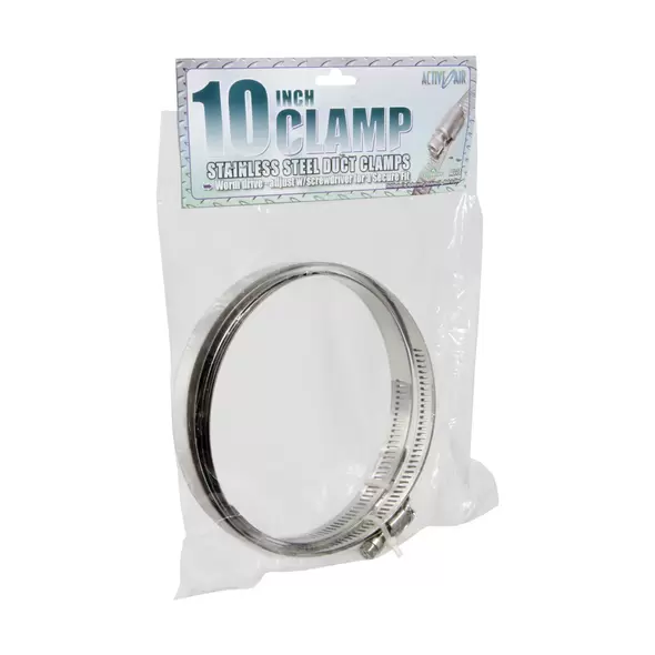 Stainless Steel Duct Clamps, 10&quot;