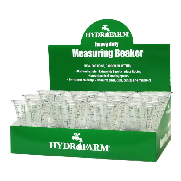 Hydrofarm Measuring Beaker, pack of 12