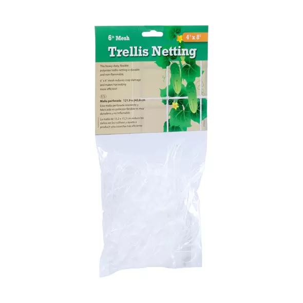 Trellis Netting 6" Mesh, non-woven, 4' x 8'