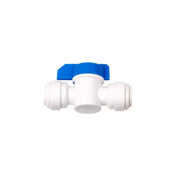 Hydrologic Inline Shut Off Valve, 3/8" QC x 3/8" QC