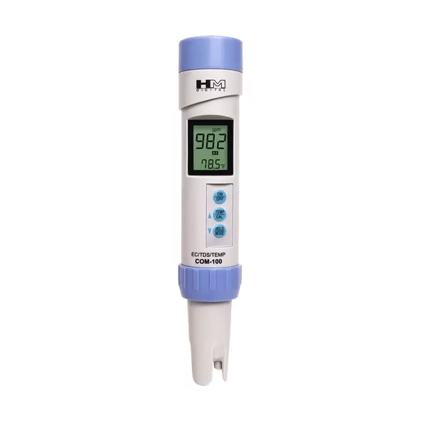 HM Digital COM-100 Waterproof EC/TDS/Temp Combo Meter