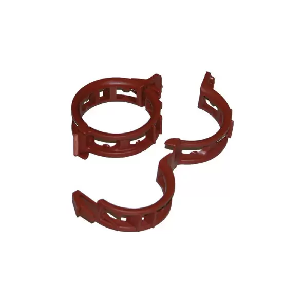 Mega Twine Clips, 25 mm, Terracotta, 100 pack