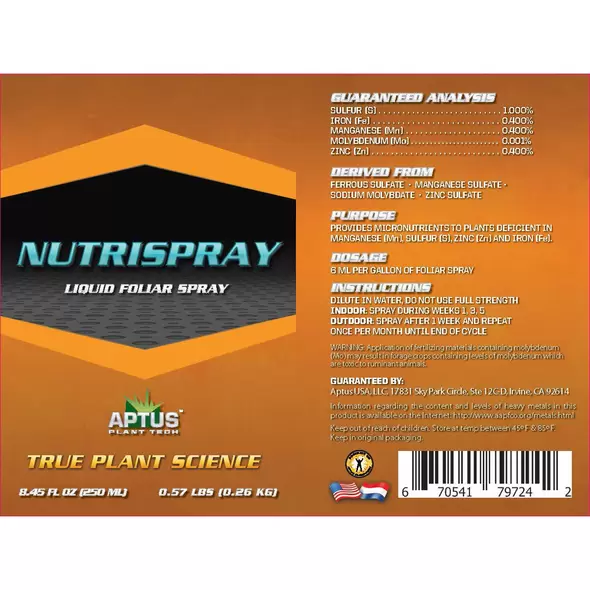 Aptus Nutrispray, 250 ml