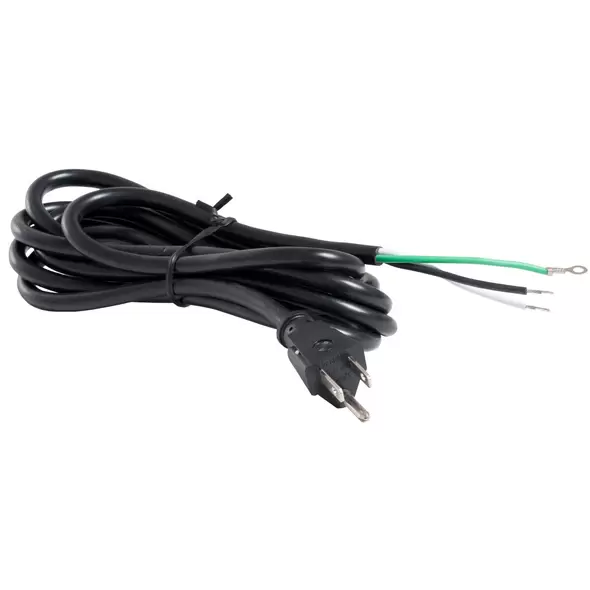 Power Cord, Heavy Duty, 8', 120V, AWG 16/3, UL