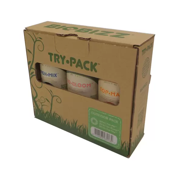 Biobizz Try-Pack Outdoor, pack of 3 (250 ml ea)