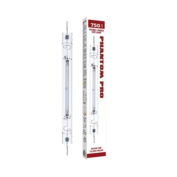 Phantom PRO Double-Ended High Pressure Sodium (HPS) Lamp, 750W