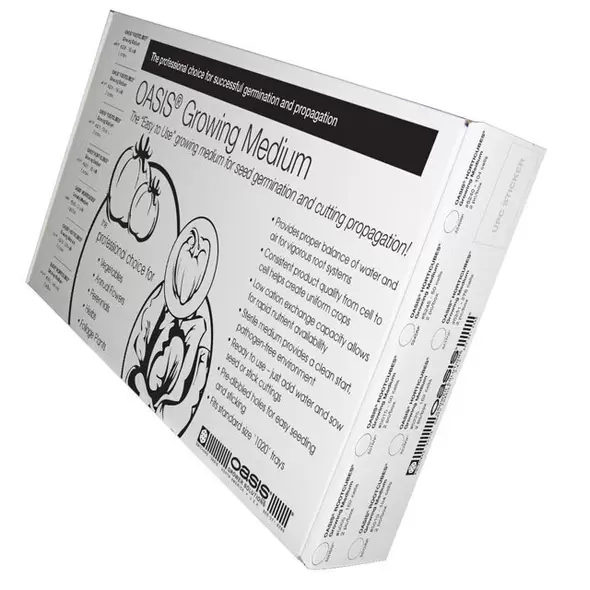 Oasis Hobby Hydro Rootcubes, 1.25", case of 20 104-Cell Sheets