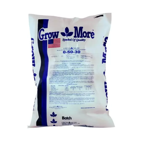 Grow More Water Soluble 0-50-30, 25 lbs