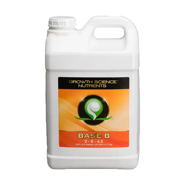 Growth Science Nutrients Base B, 2.5 gal