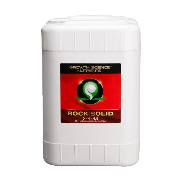 Growth Science Nutrients Rock Solid, 6 gal