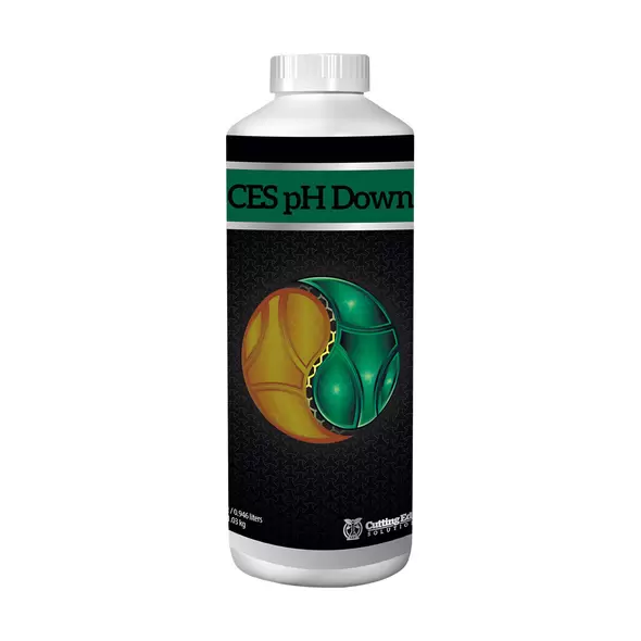 Cutting Edge Solutions pH Down, 1 qt, case of 12