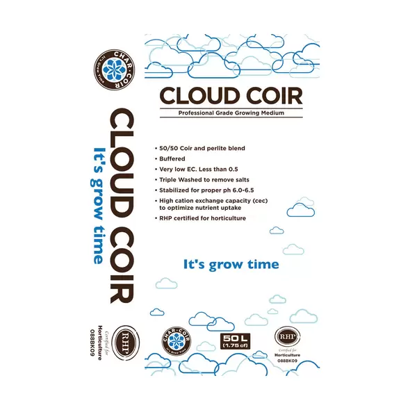 Char Coir CLOUD COIR 50/50 perlite/coco, RHP, 50 L