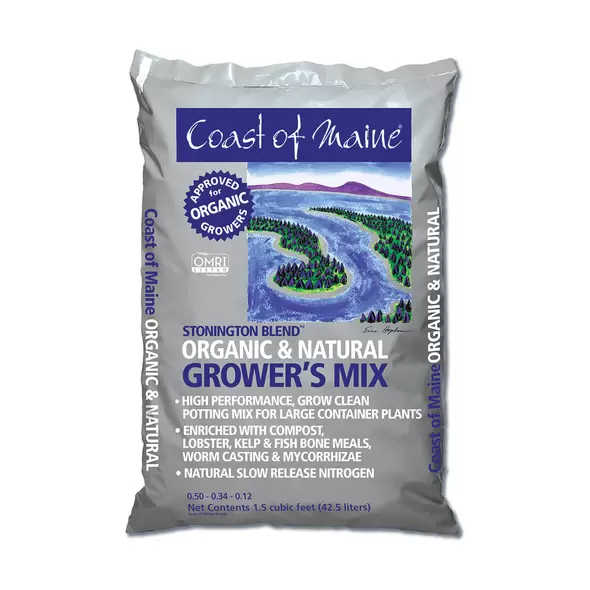 Coast of Maine Stonington Blend Organic Growers Mix, 1.5 cu ft