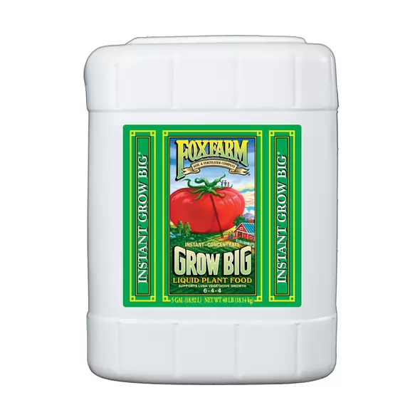 FoxFarm Grow Big&reg; Liquid Concentrate, 5 gal