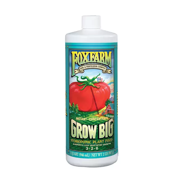 FoxFarm Grow Big Hydro&reg; Liquid Concentate, 1 qt